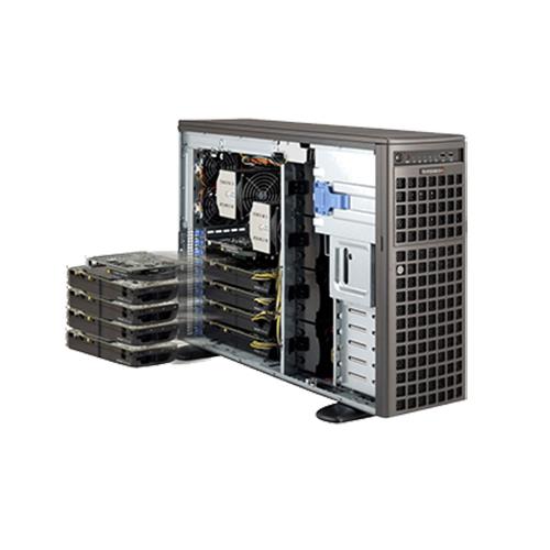 Supermicro SuperServer SYS-7047GR-TRF Intel® Xeon® processor E5-2600 v2, DDR3 1866MHz; 16x DIMM slots (SYS-7047GR-TRF)