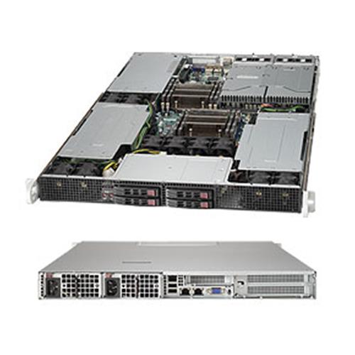 Supermicro SuperServer SYS-1027GR-TRF Intel® Xeon® processor E5-2600 v2, DDR3 1866MHz; 8x DIMM slots (SYS-1027GR-TRF)