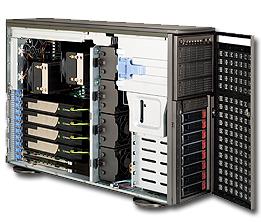 SuperMicro Special-Built GPU-Optimized Server (747BTQ-R1K62B-OTO) | Including Supermicro 4U Rackmount/Tower Chassis,1620-Watts 