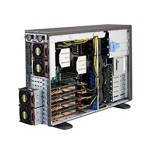 SuperMicro Intel Core i9-7900X GPU-Optimized Tower Server (747BTQ-R1K62B-OTO90) - Intel Core i9-7900X 10-Core 3.3GHz Processor,