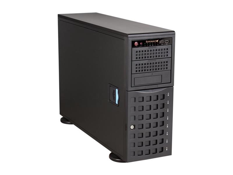 SuperMicro Special-Built Dual-CPU Tower Server (7049P-TROTO90)) | 2x Intel Xeon 4110 8-Core CPU, 64GB RAM, 2x 480GB SSD Raid 1,