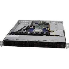 SuperMicro AMD EPYC Rome 7302 16-Core 3.0 GHz 1U Rack Storage Server - 128GB 2x 480GB SSD, 4x1.92TB SSD (1114SWTRT-OTO93)