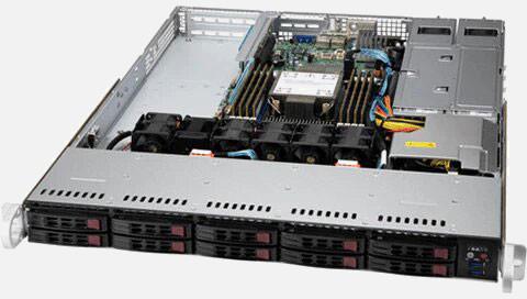 Supermicro Intel Xeon 4314 16-Core 2.4GHz 512GB 1U Rack Server - 4x 3.84TB SSD (110PWTR-OTO65)