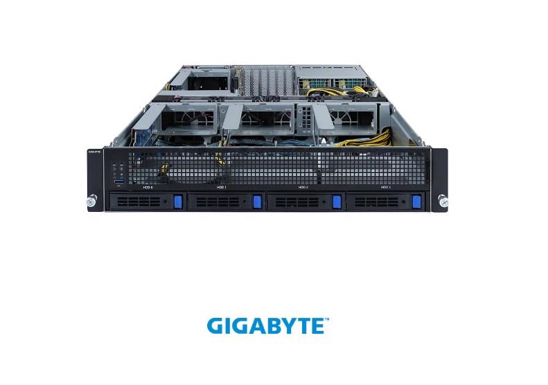 Gigabyte Enterprise G242-P34 Ampere Altra 2U UP ARM solution MP32-AR0, 16 x DIMMs DDR4, 4 x 3.5''/2.5” SATA Hot swap HDD (Suppo