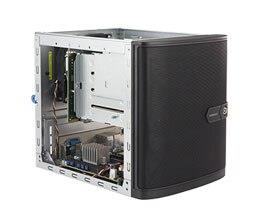 Supermicro 5029C-TN2 Mini-Tower Barebone - X11SCV-Q LGA1151 Board, 4x 3.5" Hot-Swap Bays (5029C-TN2)