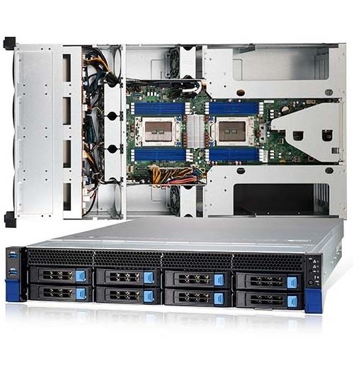 Tyan Transport HX TN83-B8251 Dual-Socket AMD EPYC 7002 2U Rack GPU-Server Barebone (B8251T83E8HR-2T-N)