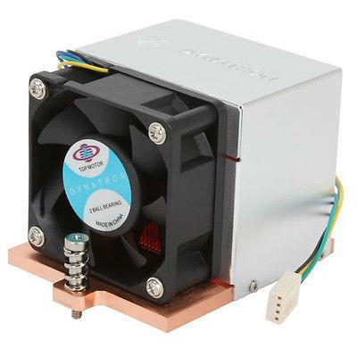 Dynatron A13 AMD G34 CPU Heatsink Fan for 2U & up Rackmount Server Chassis - LGA1974 TDP up to 140 Watts - Side-Blower PWM - Al