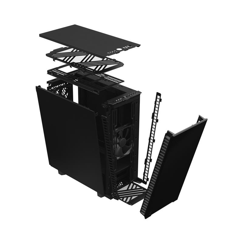 PCケース(自作PC用) Fractal Design Define 7 Compact Black FRACTAL DESIGN Define 7 Compact Black Brushed Aluminum/Steel