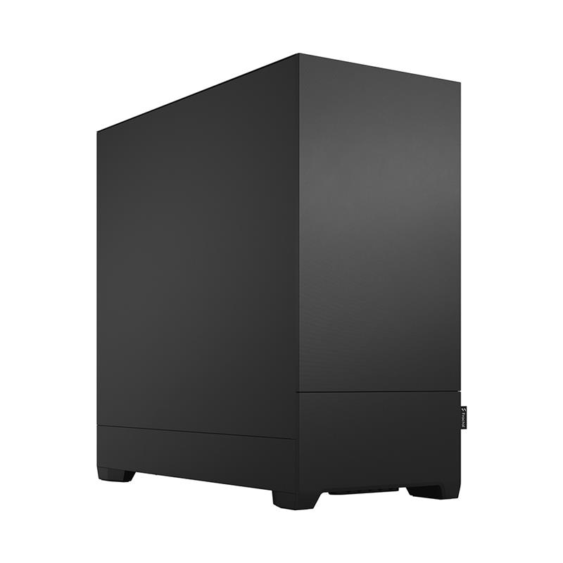 FRACTAL DESIGN Pop Silent Black ATX Sound Damped Solid Panel Mid Tower Computer Case