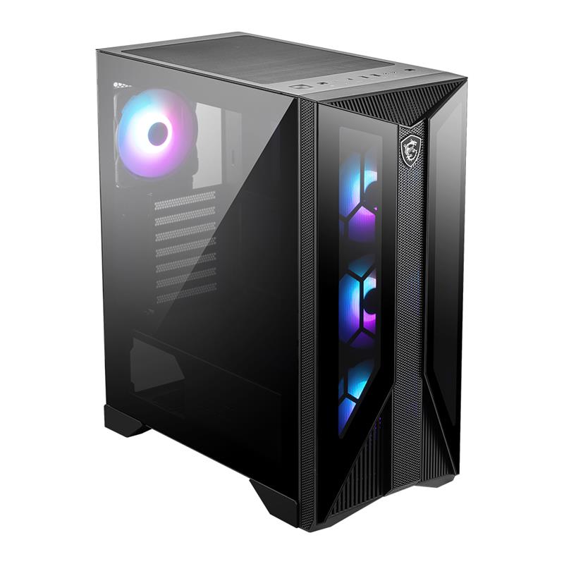 MSI MPG GUNGNIR 120R, ATX Mid Tower, USD 3.1 Type-C x 1, USB 3.1 Gen1 x 2, Fan Included x 4, ARGB(Open Box)