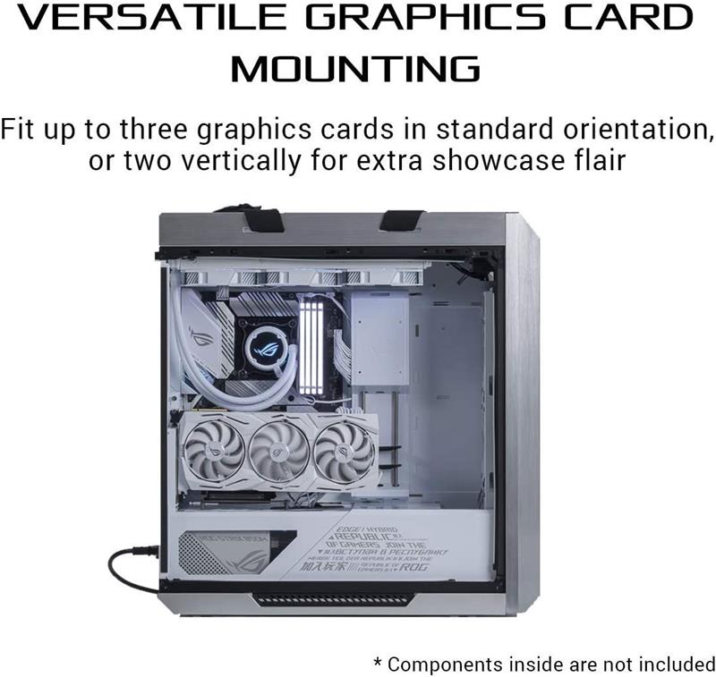 PCケース(自作PC用) ASUS ROG STRIX HELIOS II GX601S WHITE ROG Strix Helios II White Edition | Gaming PCケース｜ROG