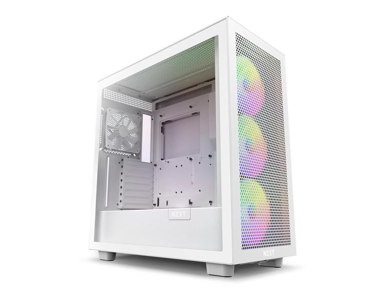 Nzxt H7 (2023) Flow RGB Mid-Tower ATX Case - White