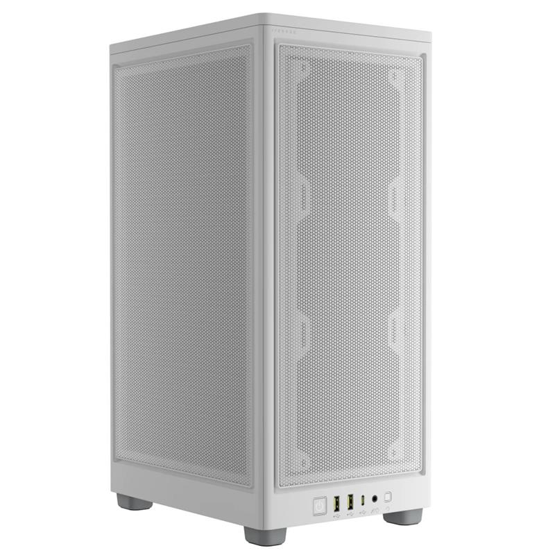 CORSAIR 2000D Airflow Mini-ITX Case, White