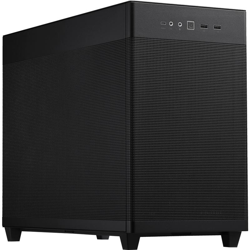 ASUS Prime AP201 MicroATX Mesh Small Tower Case - Black