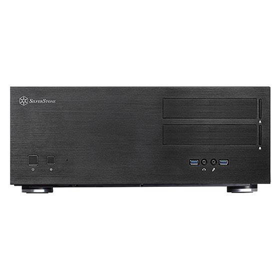 SilverStone Grandia GD08 Black HTPC ATX Case SST-GD08B (Black)