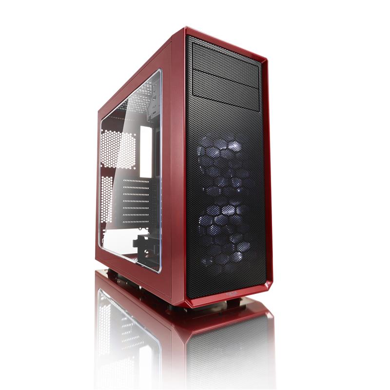 FRACTAL DESIGN (Focus G) - Boîtier d'ordinateur moyen ATX rouge ...