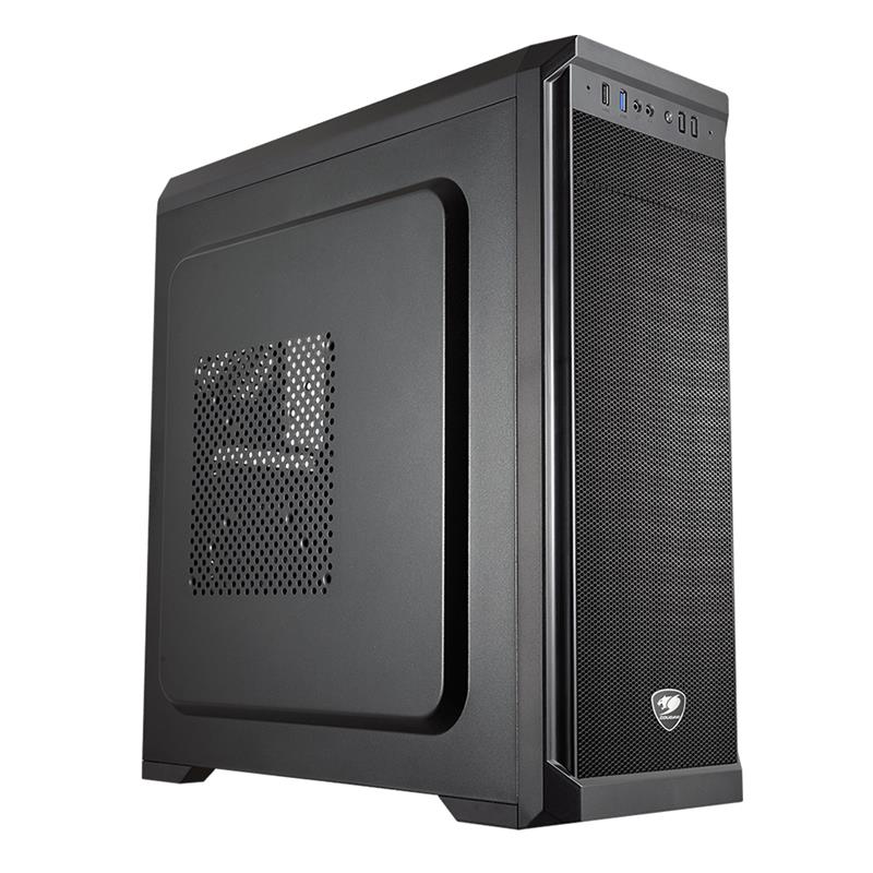 Cougar MX330-X Black (Solid Panel) ATX Mid Tower Gaming Case