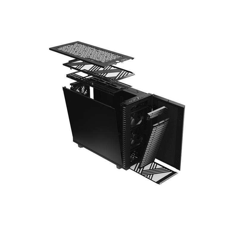PCケース(自作PC用) Fractal Design Define 7 Compact Black FRACTAL DESIGN Define 7 Compact Black Brushed Aluminum/Steel