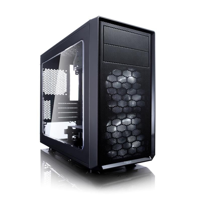 FRACTAL DESIGN Focus G Mini Black Window mATX Mini Tower Case (FD-CA-FOCUS-MINI-BK-W)