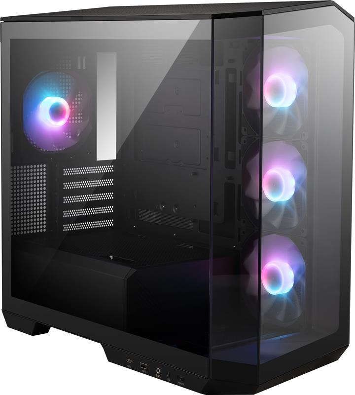 MSI MAG PANO M100R PZ Micro ATX Tower Case(Open Box)