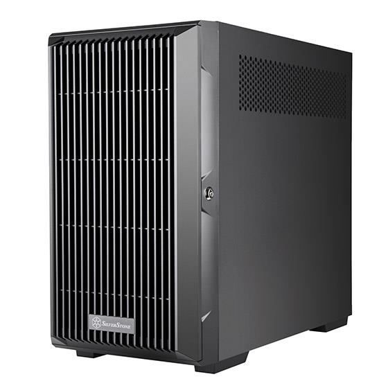SilverStone Technology CS382 NAS Micro-ATX hautes performances SAS-12G / SATA-6G 8 baies remplaçable à chaud, noir
