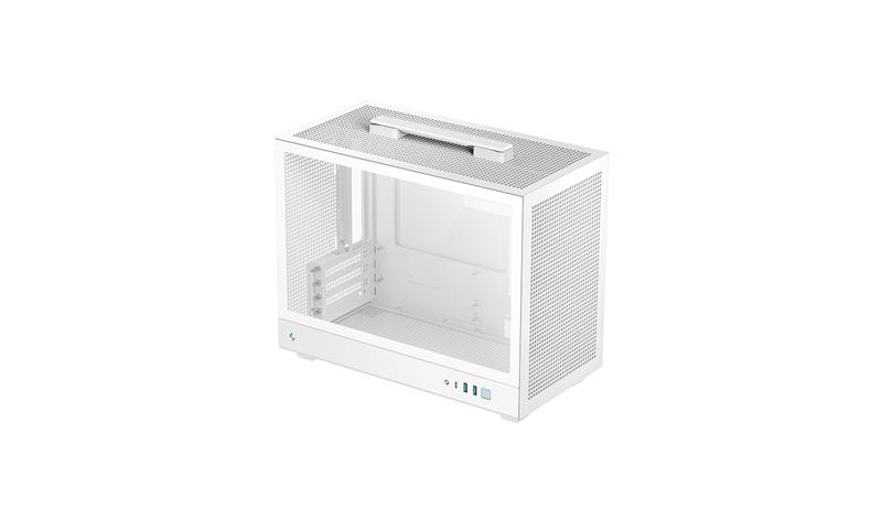 DeepCool CH160 PLUS WH PC mini-tour , blanc