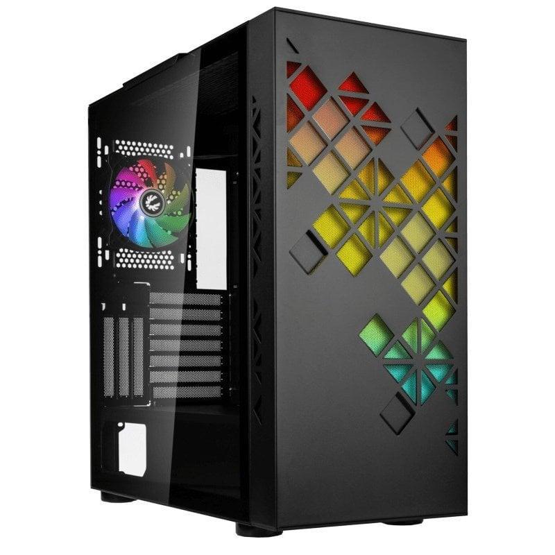 Bitfenix Tracery Mid Tower Case With 2 included Black fans 120 cm