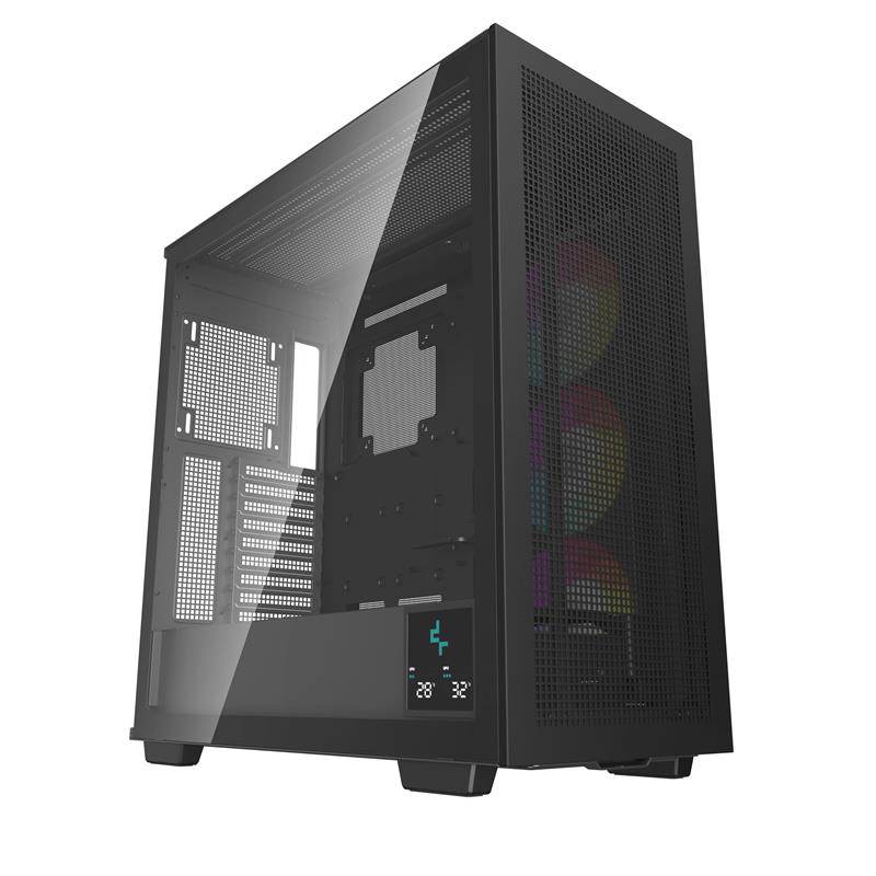 DeepCool MORPHEUS ATX Airflow Case, Black