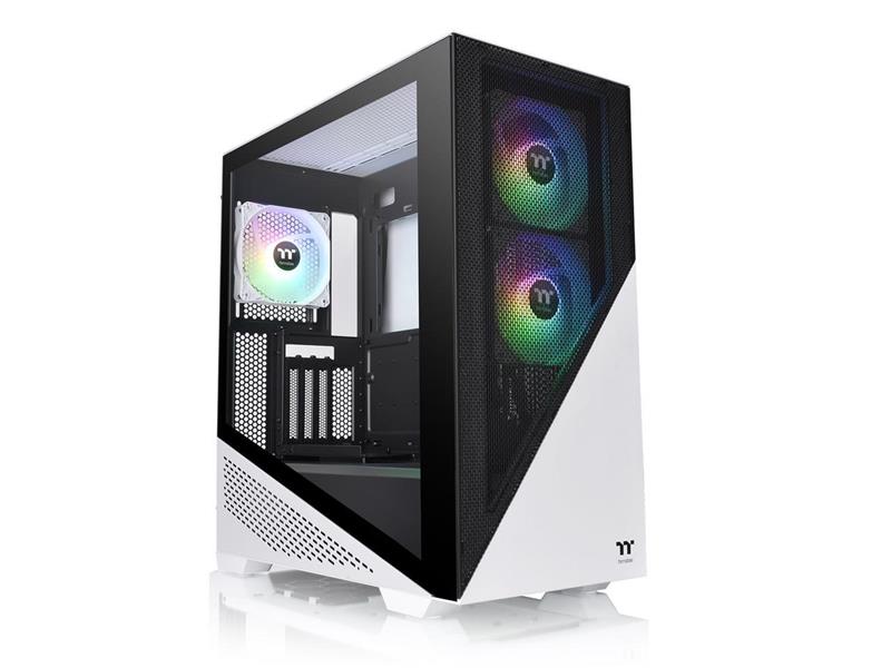 THERMALTAKE Divider 370 TG ARGB Computer Case, White