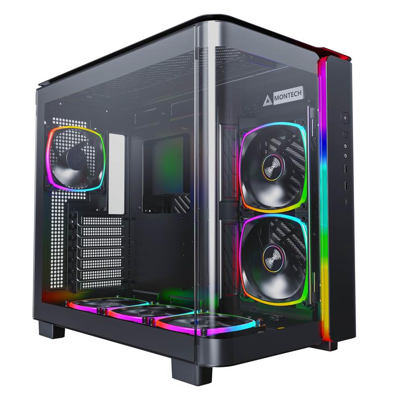 Montech KING 95 PRO Mid Tower ATX Case, Black