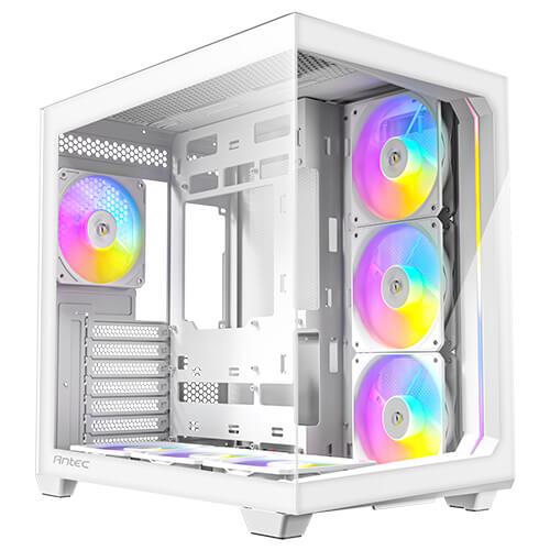 Antec Constellation Series C5 White ARGB  Mid Tower Case, Support Back-connect Motherboards