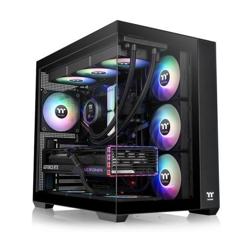 THERMALTAKE View 380 TG ARGB/Black/Win/SPCC/Tempered Glass