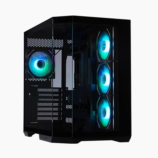 BitFenix T10 EATX Cases-CUBE 4*120mm ARGB + Controller ARGB, Black