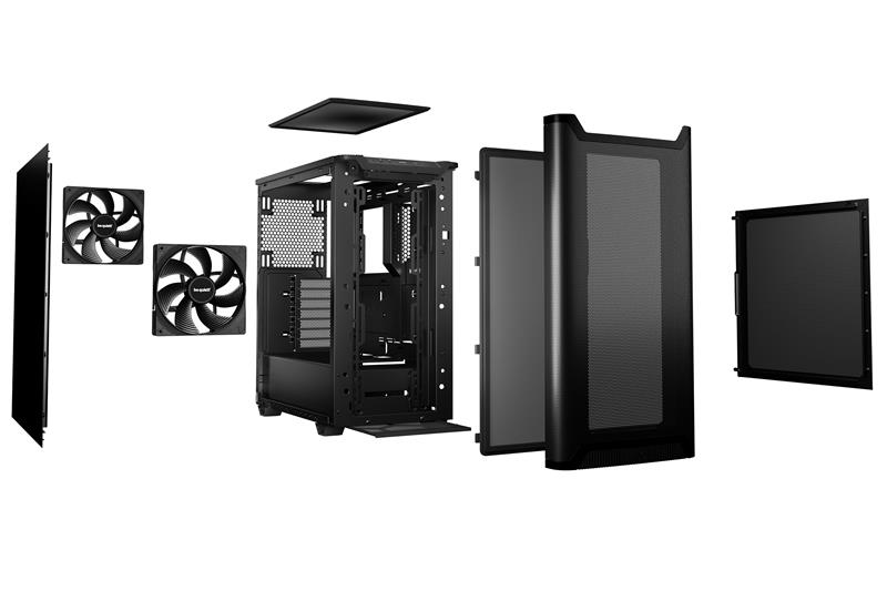 be quiet！ PURE BASE 501 PURE BASE 501 | Airflow Black silent essential PC cases from