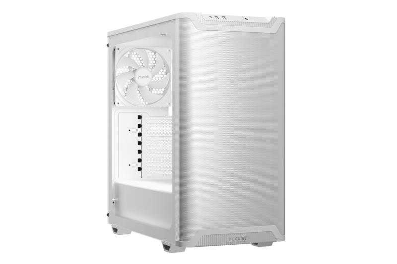 be quiet! Pure Base 501 Airflow Window ATX PC Case, White