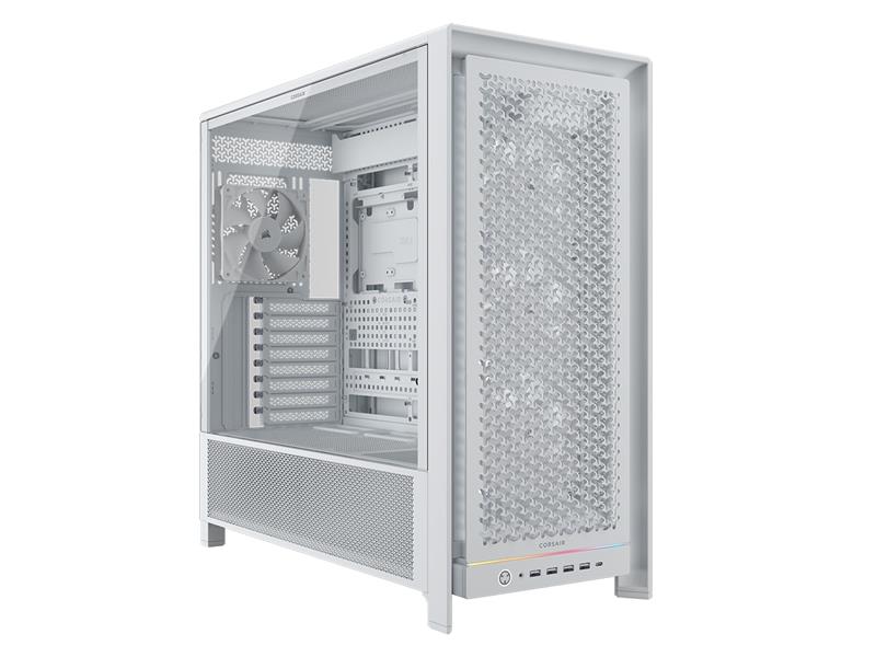 CORSAIR FRAME 5000D RS Modular Mid-Tower PC Case, White