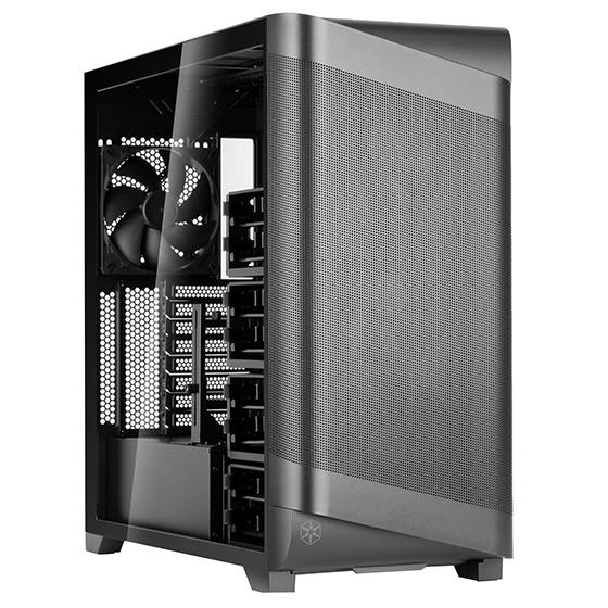 SilverStone SETA A2 Verre Mid Tower Noir