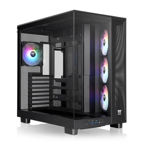 THERMALTAKE View 380 XL TG ARGB Mid Tower Chassis, Black