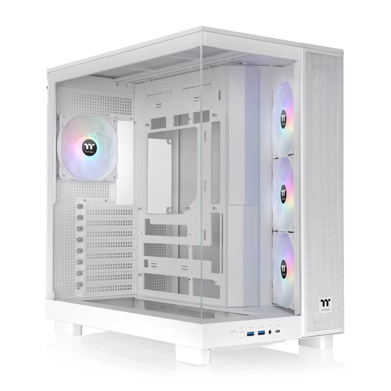 THERMALTAKE View 380 XL TG ARGB Snow Mid Tower case