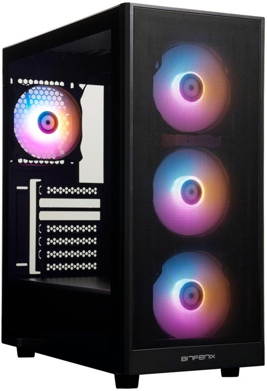 BitFenix Boîtier ATX Grafi, Noir