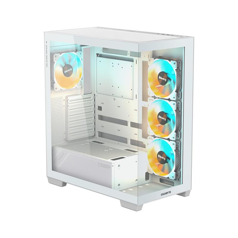GIGABYTE C500 PANORAMIC STEALTH ICE, Blanc
