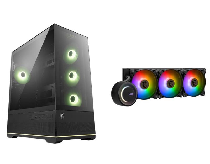 MSI MAG PANO 110R PZ Case + MAG Coreliquid E360 AIO