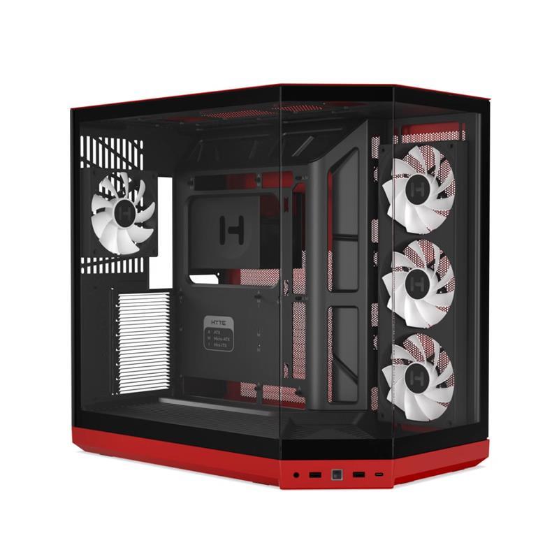 HYTE Y50 RGB Rouge