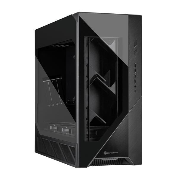 Silverstone CS ALF2B-G ALTA F2 Super Tower Black Retail