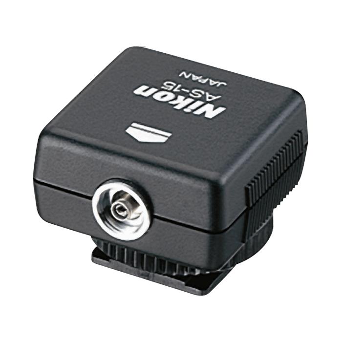 Nikon AS-15 Sync Terminal Adapter (Hot Shoe to PC)