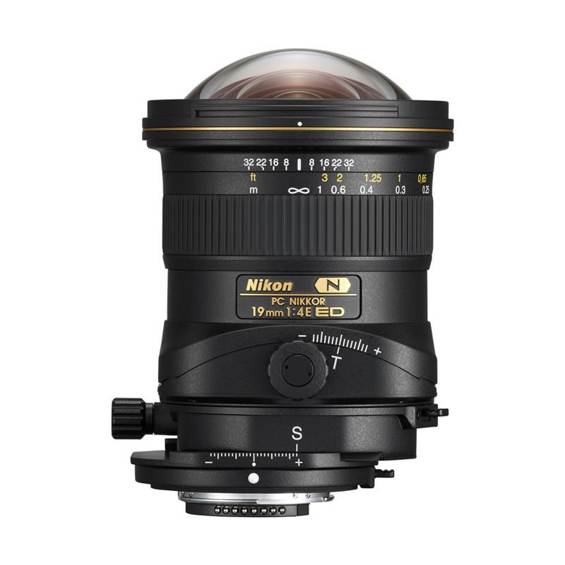 Nikon PC NIKKOR 19mm f/4E ED Tilt-Shift Lens | Ultra-wide-angle Perspective Control | Can be Tilted Parallel or Perpendicular t