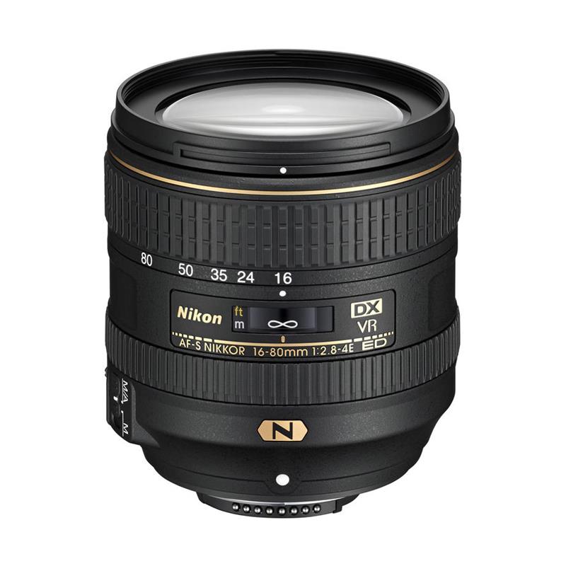 Nikon AF-S DX NIKKOR 16-80mm f/2.8-4E ED VR Lens | Lightest 5x Zoom |