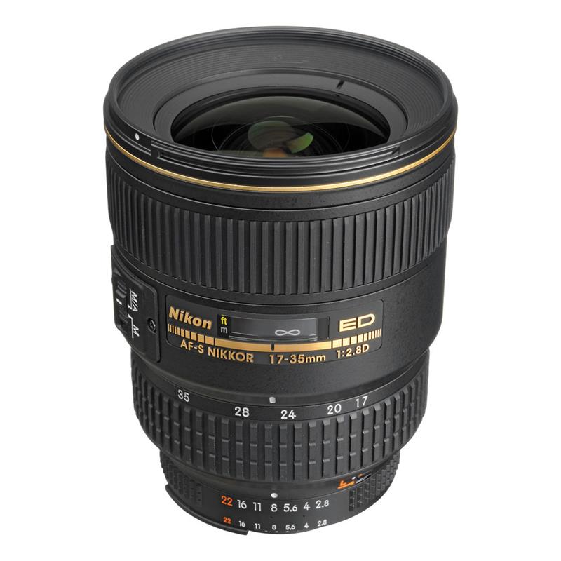 Nikon AF-S FX ZOOM-NIKKOR 17-35mm f/2.8D IF-ED Lens | 2.1x Ultra Wide-Angle Zoom | ED Glass Element