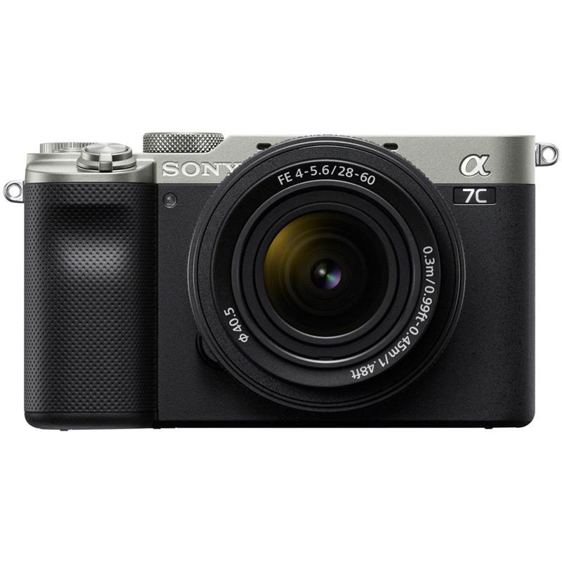 Sony a7C ILCE-7CL - Digital camera - mirrorless - 24.2 MP - Full Frame - 4K / 30 fps - 2.1x optical zoom 28-60mm lens - Wi-Fi, 