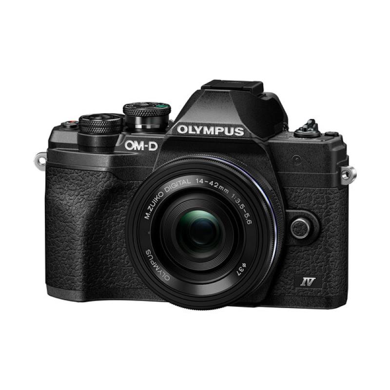 Olympus / OM System OM-D E-M10 Mark IV Black Body w/ EZ Lens Kit